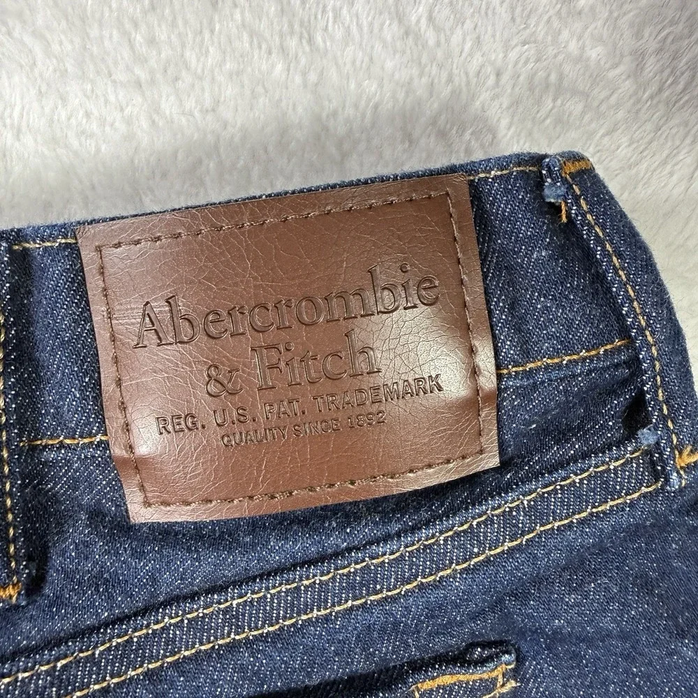 Abercrombie & Fitch Men's Vintage Stretch Baggy Jeans 40x34 (38x32) Wide Leg